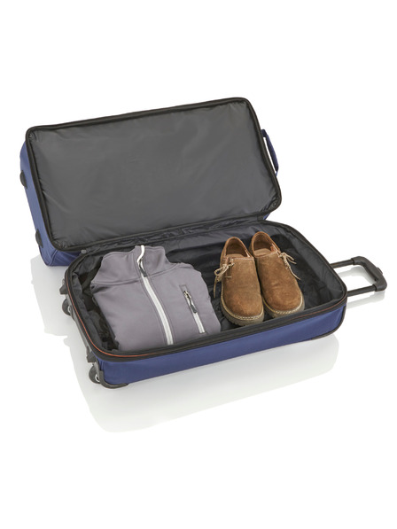 Travelite Travelite Basics Seesack mit Rädern L Navy/orange