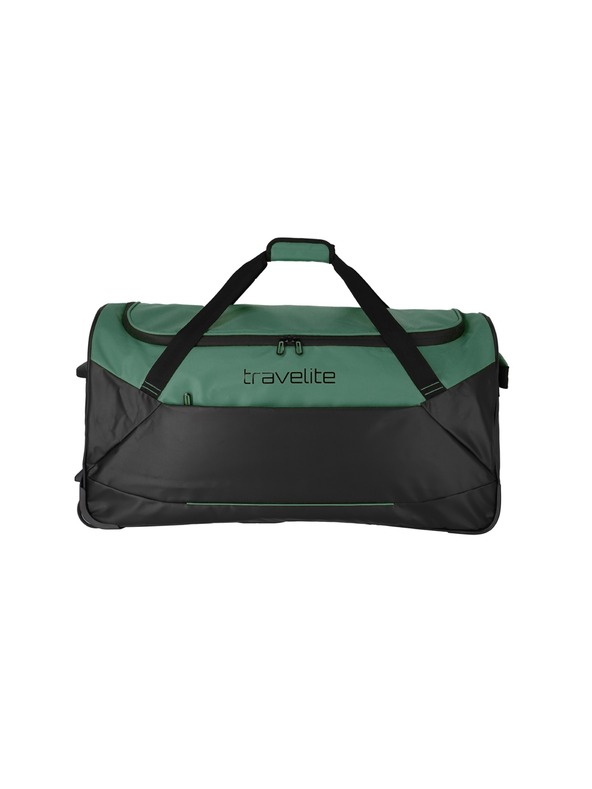 Travelite Travelite Basics Trolley Reisetasche Schwarz/Grün