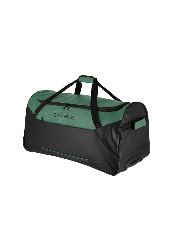 Travelite Travelite Basics Trolley Reisetasche Schwarz/Grün