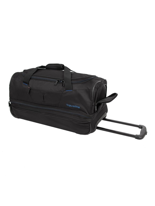 Travelite Travelite Basics Seesack mit Rädern S Schwarz/Blau