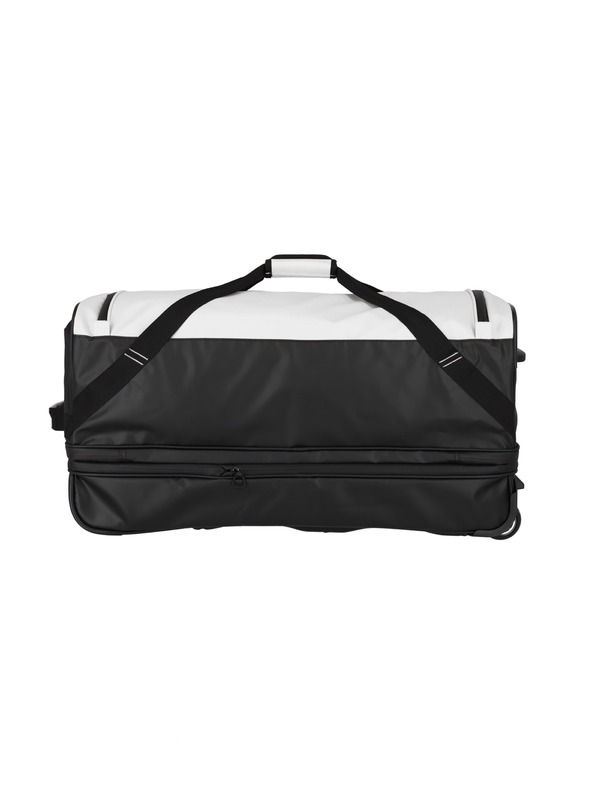 Travelite Travelite Basics Wheeled Duffle exp. Schwarz/Weiß