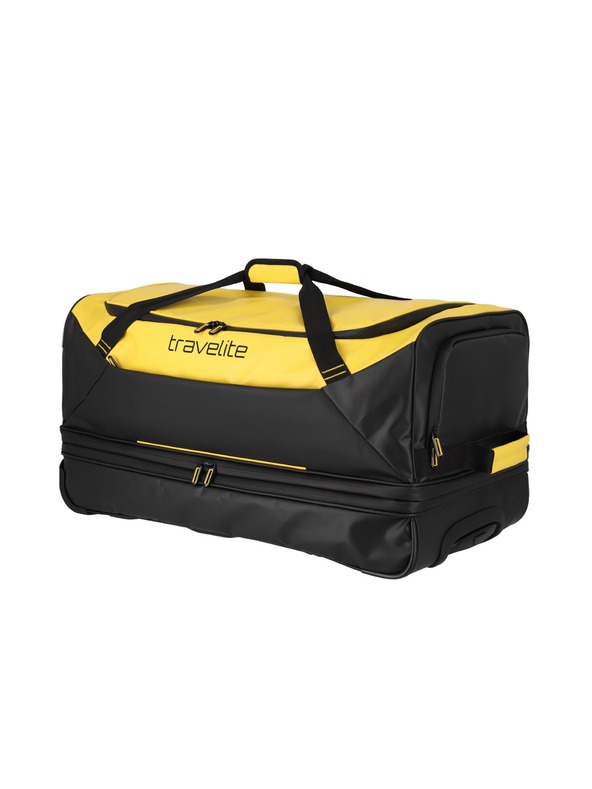 Travelite Travelite Basics Wheeled Duffle exp. Schwarz/Gelb