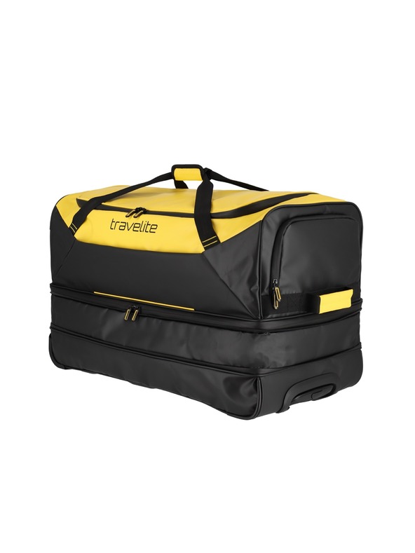 Travelite Travelite Basics Wheeled Duffle exp. Schwarz/Gelb