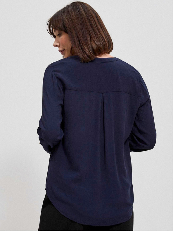 Moodo Dunkelblaues Damenhemd von Moodo