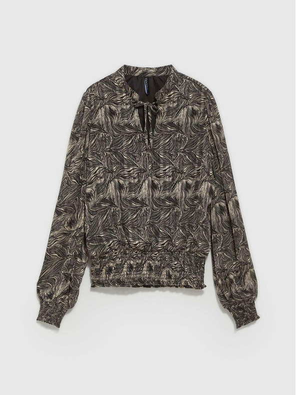 Moodo Schwarze Damenbluse Moodo