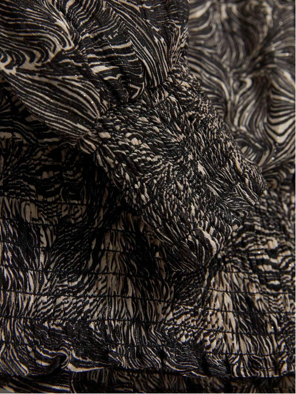 Moodo Schwarze Damenbluse Moodo