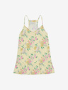 Moodo Gelbes Damen-Blumen-Top Moodo