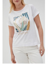 Moodo Damen T-Shirt Weiß Moodo