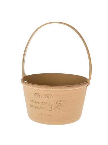 Casa de Engel Blumentopfübertopf - Öko-Kunststoff mit Griff, 0/36