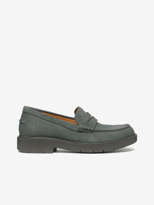 Geox Hellgrüne Damen-Mokassins Geox Spherica Ec1