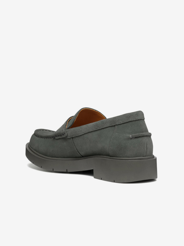 Geox Hellgrüne Damen-Mokassins Geox Spherica Ec1