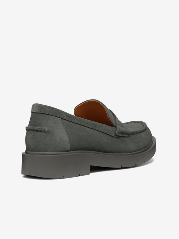 Geox Hellgrüne Damen-Mokassins Geox Spherica Ec1