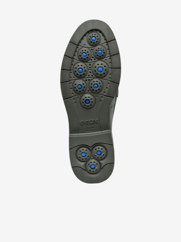 Geox Hellgrüne Damen-Mokassins Geox Spherica Ec1