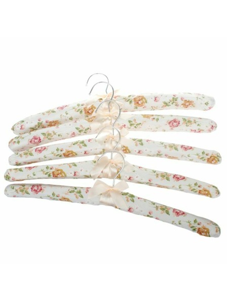 Casa de Engel Textil-Kleiderbügel - Set 5 Stück, 1/120