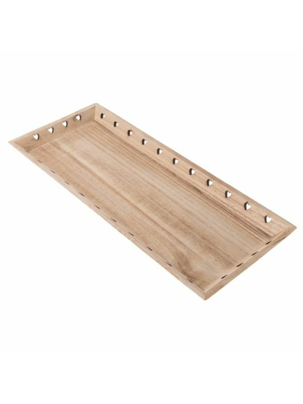 Casa de Engel Holztablett mit Herzen, 0/72