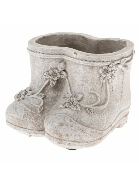 Casa de Engel Beton-Blumentopf - Schuhe, 0/12