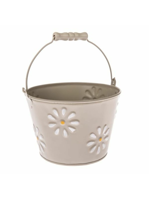 Casa de Engel Metallischer Blumentopfüberzug, 0/100