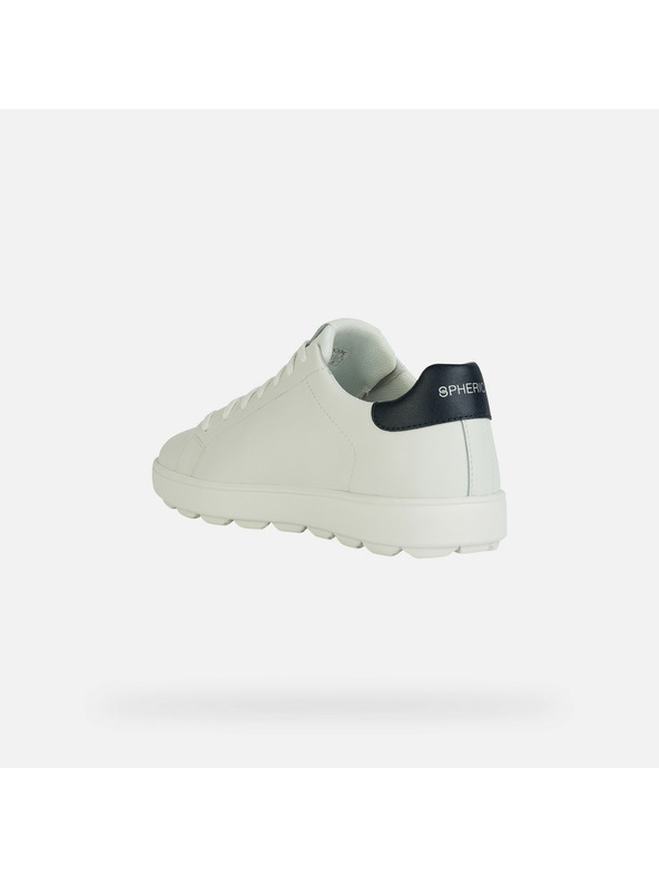 Geox Weiße Herren Geox Spherica ECUB-1 Turnschuhe