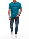 Edoti Herren T-Shirt mit Aufdruck S2033 - weiß OTHER