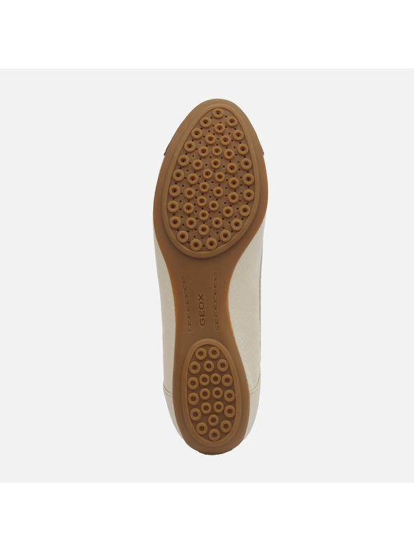 Geox Cremefarbene Damen-Ballerinas Geox Charlene