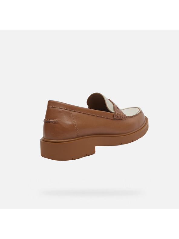 Geox Braune Damen-Mokassins Geox Spherica EC1