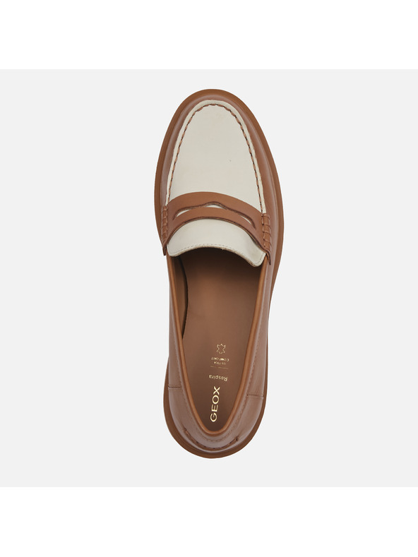 Geox Braune Damen-Mokassins Geox Spherica EC1