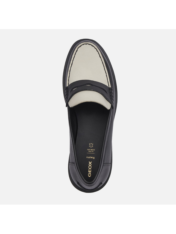 Geox Schwarze Damen-Mokassins Geox Spherica EC1