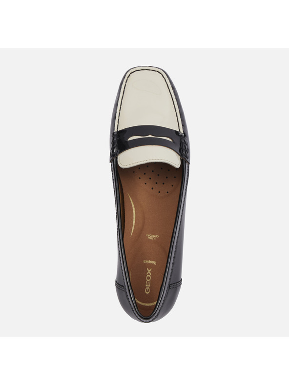 Geox Schwarze Damen Mokassins Geox Annytah Moc