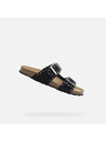 Geox Schwarze Damen-Pantoletten Geox Brionia R