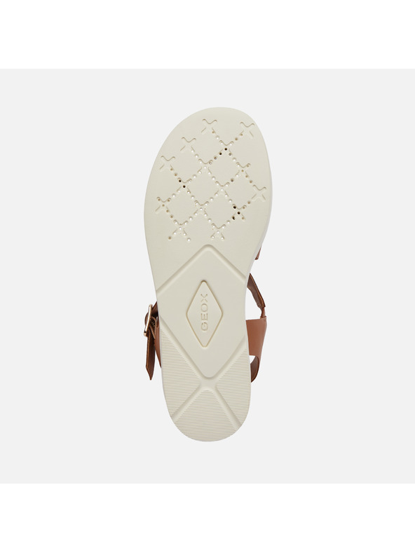 Geox Hellbraune Damen-Sandalen Geox Xand 2.2S