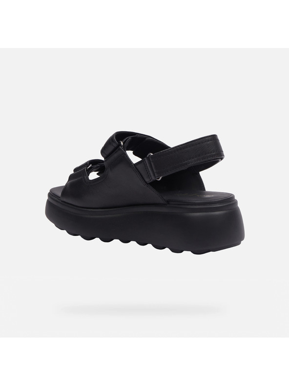 Geox Schwarze Damen-Sandalen Geox Spherica EC4.1 S