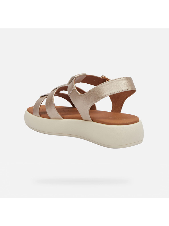 Geox Goldene Damen-Sandalen Geox Camalei