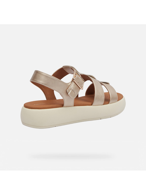 Geox Goldene Damen-Sandalen Geox Camalei