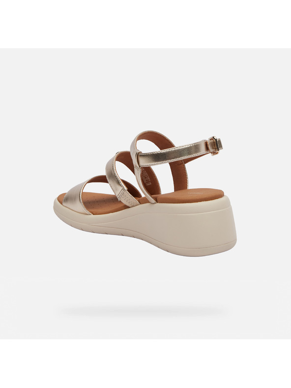 Geox Goldene Damen-Sandalen Geox Meliconia