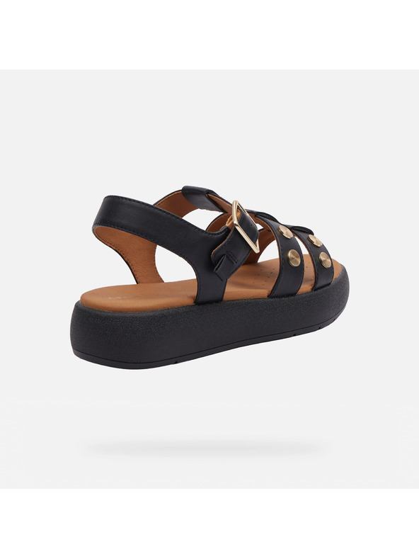 Geox Schwarze Damen-Sandalen Geox Camalei