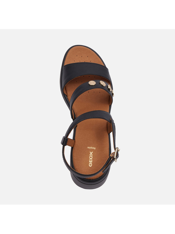 Geox Schwarze Damensandalen Geox Meliconia