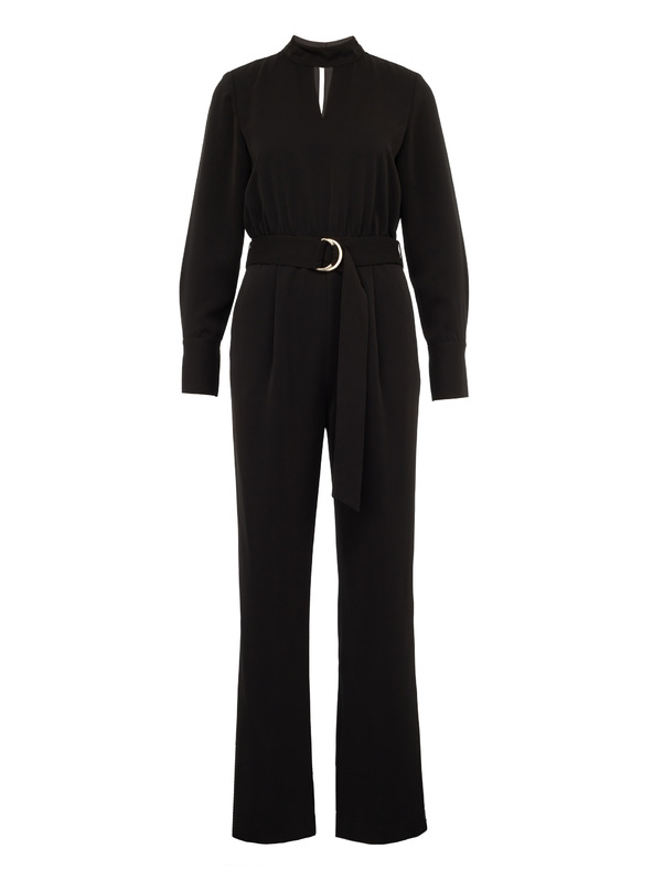 Orsay Schwarzer langärmeliger Damen-Overall ORSAY