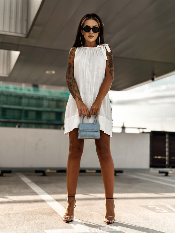 Edoti Damen Mini-Kleid DLR106 - Rosa OTHER