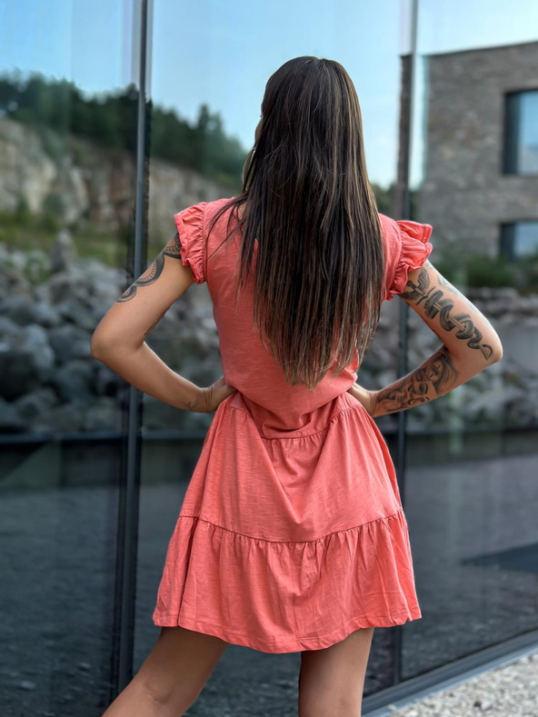 Edoti Damen Mini-Kleid DLR106 - Rosa OTHER