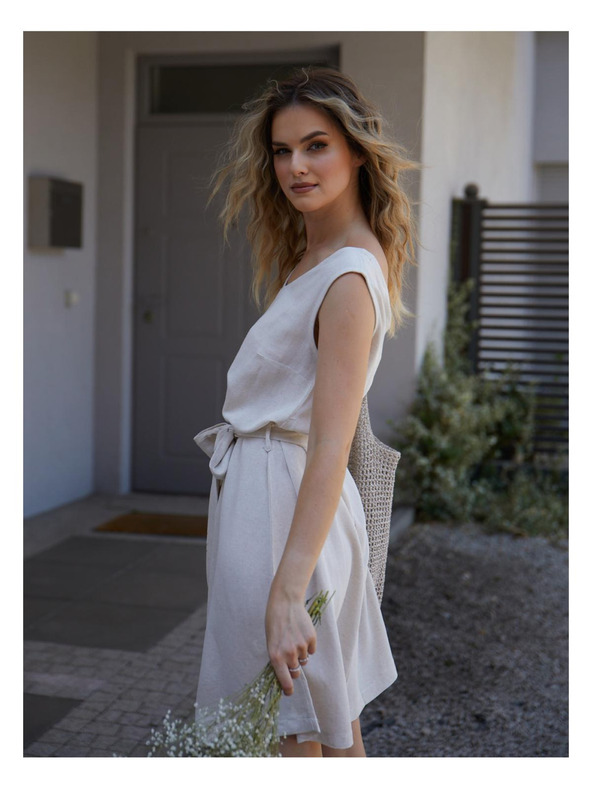 Edoti Damen Mini-Kleid DLR106 - Rosa OTHER