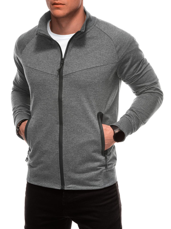 Edoti Herren Sweatjacke B1709 - grafit OTHER