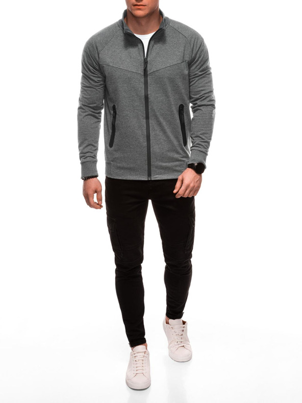 Edoti Herren Sweatjacke B1709 - grafit OTHER