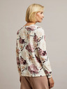 Moodo Damen-T-Shirt mit Blumenmuster Moodo