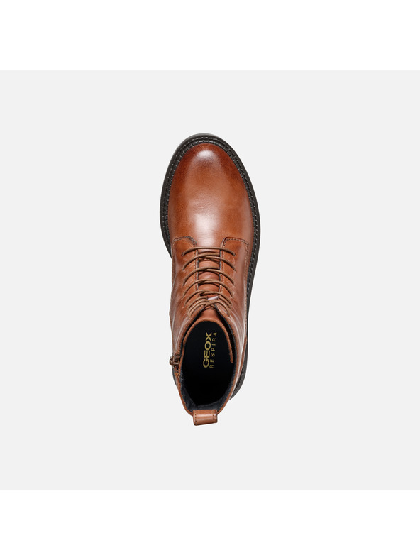 Geox Hellbraune Damen-Stiefelette Geox Serilda