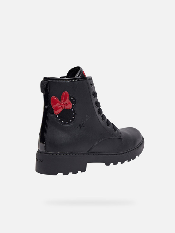 Geox Schwarze Mädchen-Stiefeletten Casey Girl