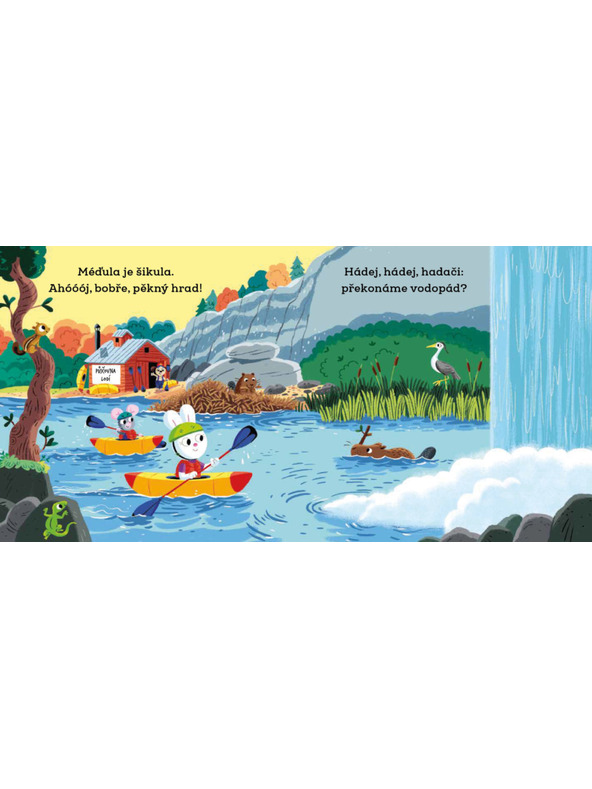 BAAGL  TEDDY CLEVER WIRD ZELTKIND – Bilder mit beweglichen Elementen