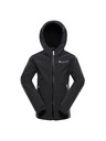 ALPINE PRO Kindersoftshell-Jacke mit Membran ALPINE PRO OMANO 2 schwarz