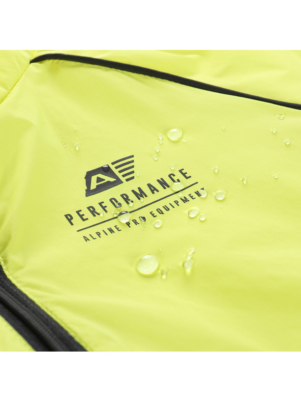 ALPINE PRO Ultraleichte Kinderjacke mit DWR-Beschichtung ALPINE PRO SPINO 2 neon yellow