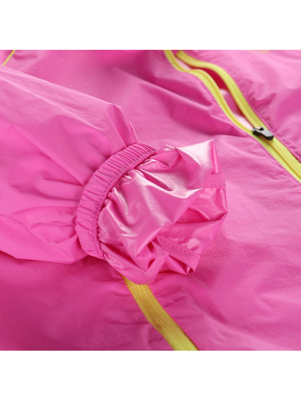 ALPINE PRO Ultraleichte Kinderjacke mit DWR-Beschichtung ALPINE PRO SPINO 2 neon pink