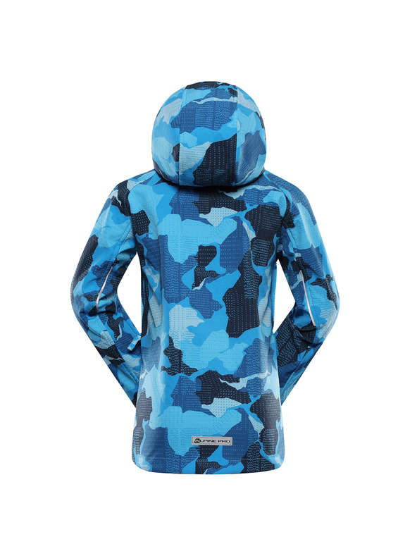 ALPINE PRO Kindersoftshell-Jacke mit Membran ALPINE PRO EZORO blue jewel varianta pa